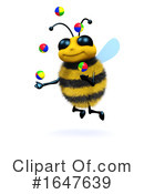 Bee Clipart #1647639 by Steve Young