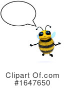Bee Clipart #1647650 by Steve Young