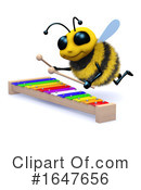 Bee Clipart #1647656 by Steve Young