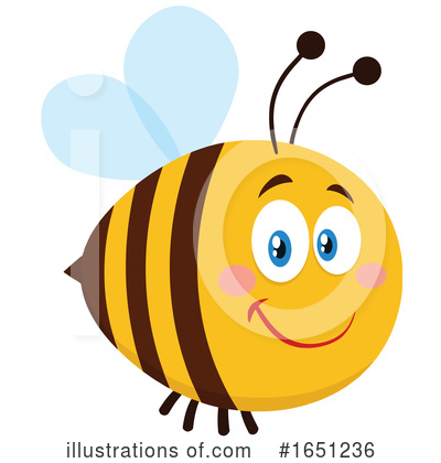 Honey Bee Clipart #1651236 by Hit Toon