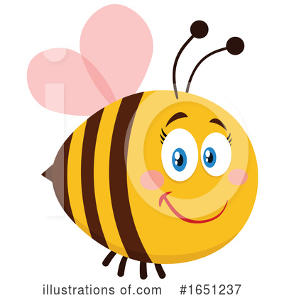 Bee Clipart #1651237 by Hit Toon