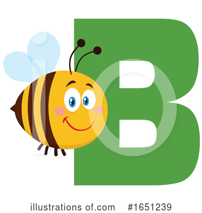 Honey Bee Clipart #1651239 by Hit Toon