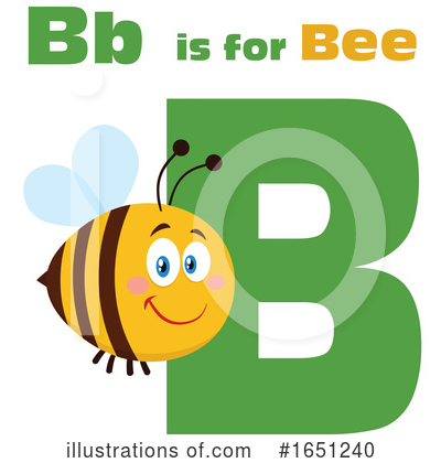 Honey Bee Clipart #1651240 by Hit Toon