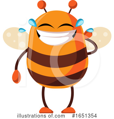 Royalty-Free (RF) Bee Clipart Illustration by Morphart Creations - Stock Sample #1651354