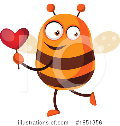 Royalty-Free (RF) Bee Clipart Illustration by Morphart Creations - Stock Sample #1651356