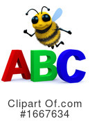 Bee Clipart #1667634 by Steve Young