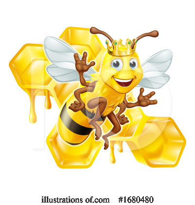 Honeycomb Clipart #1680480 by AtStockIllustration