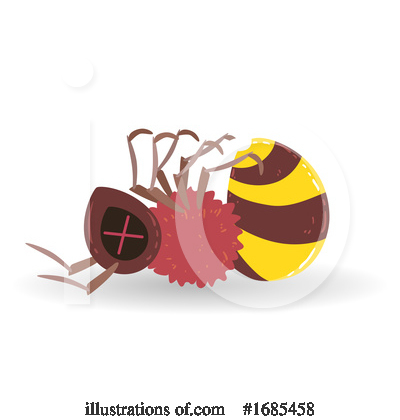 Bee Clipart #1685458 by BNP Design Studio
