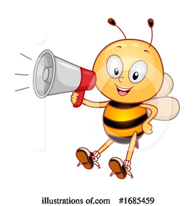 Bee Clipart #1685459 by BNP Design Studio