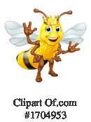 Bee Clipart #1704953 by AtStockIllustration