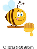Bee Clipart #1714094 by Hit Toon