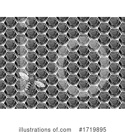 Honeycomb Clipart #1719895 by AtStockIllustration