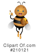 Bee Clipart #210121 by BNP Design Studio