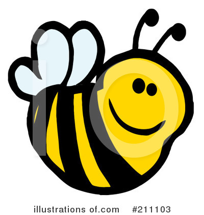 Bee Clipart #211103 by Hit Toon