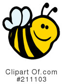 Bee Clipart #211103 by Hit Toon