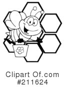 Bee Clipart #211624 by Hit Toon