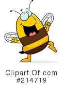 Bee Clipart #214719 by Cory Thoman