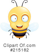 Bee Clipart #215182 by Cory Thoman