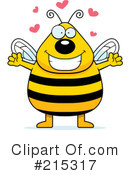 Bee Clipart #215317 by Cory Thoman