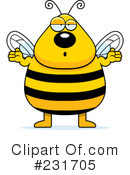 Bee Clipart #231705 by Cory Thoman