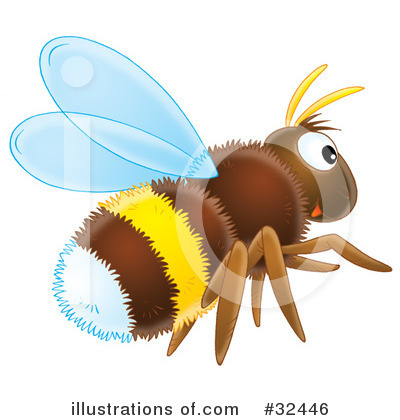 Bees Clipart #32446 by Alex Bannykh