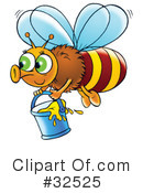 Bee Clipart #32525 by Alex Bannykh
