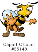 Bee Clipart #35148 by dero