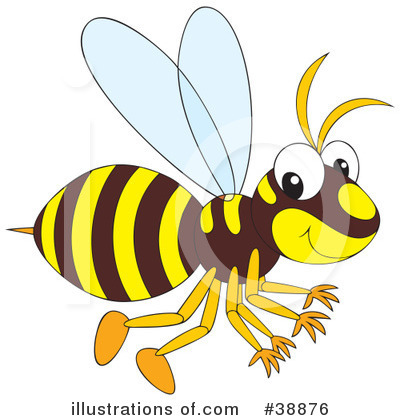 Bee Clipart #38876 by Alex Bannykh