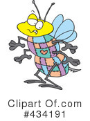 Bee Clipart #434191 by toonaday