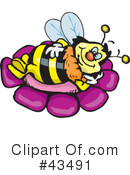 Bee Clipart #43491 by Dennis Holmes Designs