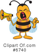Bee Clipart #6740 by Toons4Biz