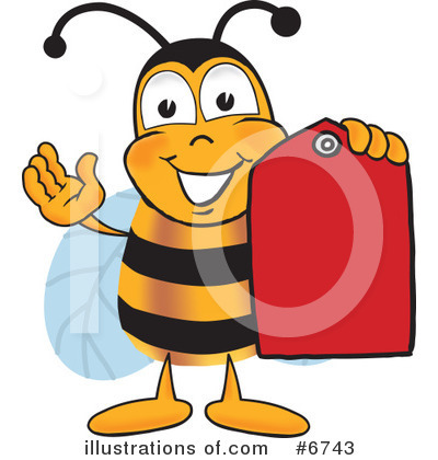 Bee Clipart #6743 by Toons4Biz