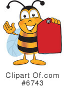 Bee Clipart #6743 by Toons4Biz