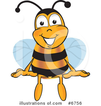 Bee Clipart #6756 by Toons4Biz
