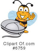 Bee Clipart #6759 by Toons4Biz