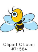 Bee Clipart #71584 by Lal Perera