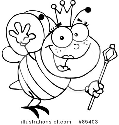 Bee Clipart #85403 by Hit Toon