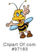 Bee Clipart #97183 by dero