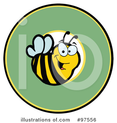Honey Bee Clipart #97556 by Hit Toon