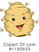 Bee Hive Clipart #1193633 by BNP Design Studio