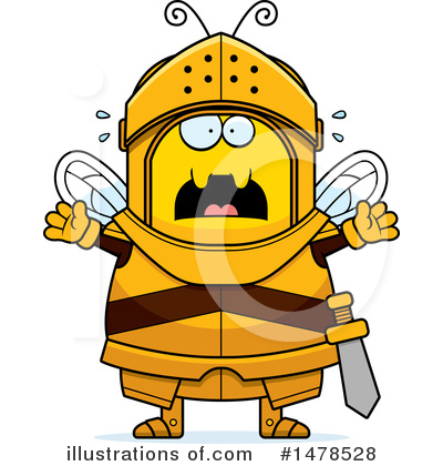 Royalty-Free (RF) Bee Knight Clipart Illustration by Cory Thoman - Stock Sample #1478528