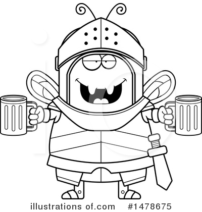 Bee Knight Clipart #1478675 by Cory Thoman