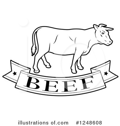 Royalty-Free (RF) Beef Clipart Illustration by AtStockIllustration - Stock Sample #1248608