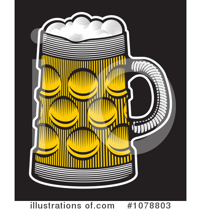 Royalty-Free (RF) Beer Clipart Illustration by Any Vector - Stock Sample #1078803