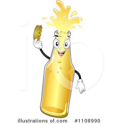 Royalty-Free (RF) Beer Clipart Illustration by BNP Design Studio - Stock Sample #1108990
