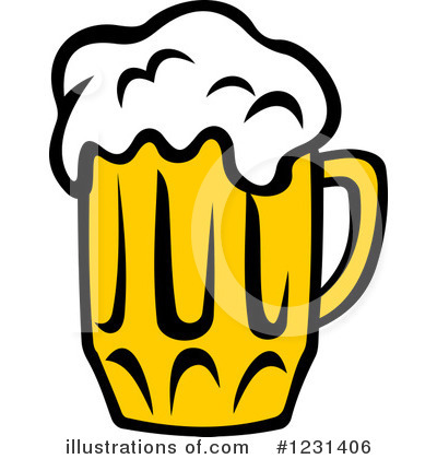 Royalty-Free (RF) Beer Clipart Illustration by Vector Tradition SM - Stock Sample #1231406