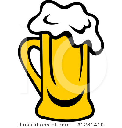 Royalty-Free (RF) Beer Clipart Illustration by Vector Tradition SM - Stock Sample #1231410