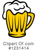 Beer Clipart #1231414 by Vector Tradition SM