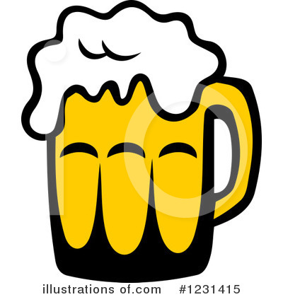 Royalty-Free (RF) Beer Clipart Illustration by Vector Tradition SM - Stock Sample #1231415