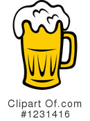 Beer Clipart #1231416 by Vector Tradition SM